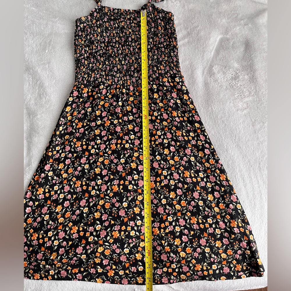 GARAGE SPAGHETTI STRAP FLORAL DRESS - Picture 3 of 4